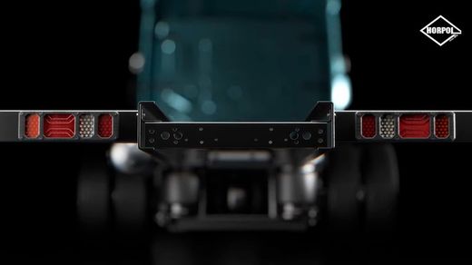 Left rear light multifunction 6 services 24V Full Led Heavy Duty