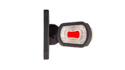 Piloto lateral trasero cuerno recto corto luz led blanca, ámbar y roja Horpol