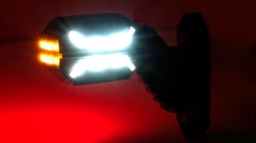 Dragon short diagonal arm right side Led taillight