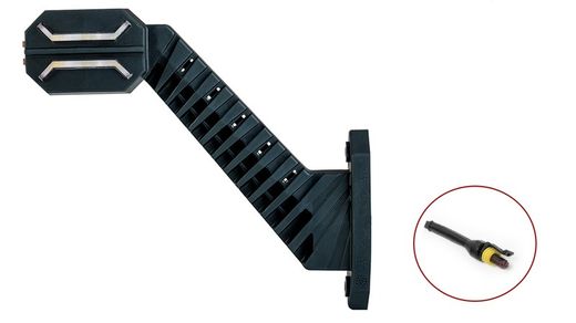 Rechtes LED-Rücklicht SS mit langem diagonalen Arm, Dragon