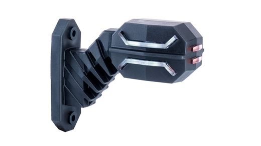 Dragon LED-Rücklicht mit kurzem diagonalem Arm links