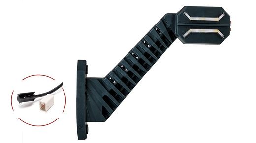Rear LED left side light PR long diagonal arm Dragon