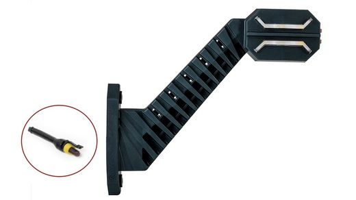 Left LED Side Rear Light SS Long Diagonal Arm Dragon
