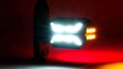 Dragon LED links/rechts Rücklicht kurzer gerader Arm