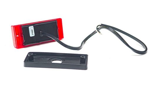 Fanale posteriore rettangolare a led fendinebbia