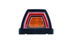 LED rear light with position light and turn signal