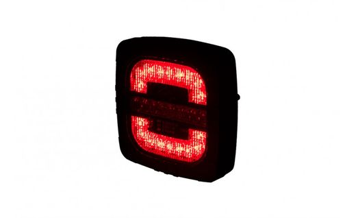 Fanale posteriore multifunzione (3 funzioni) LED 12/24V Lato destro o sinistro. Luce di posizione, freno e indicatore di direzione ROCA