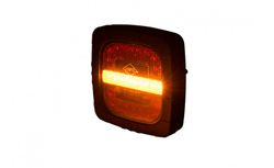 Fanale posteriore multifunzione (3 funzioni) LED 12/24V Lato destro o sinistro. Luce di posizione, freno e indicatore di direzione ROCA