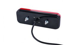 Luz traseira multifuncional (4 funções) LED 12/24V Lado direito ou esquerdo. Luz de posição, freio intermitente e reflexo.