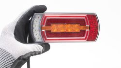 Fanale posteriore multifunzione 4 servizi Full Led CleoMAX