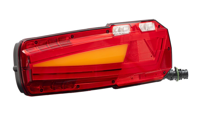 2PCS Moto LED Réflecteur Carré Rouge,Universal 24V Feu de Stationnement  Feux Stop Feux de Freinage Queue de Frein D'arrêt Moto Feu Arrière  Clignotant