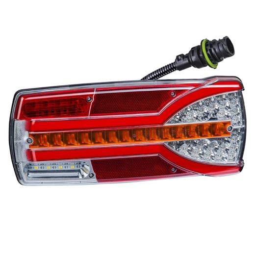 Carmen LED 12/24V Multifunktionsrücklicht rechts (Beifahrerseite) mit Stecker