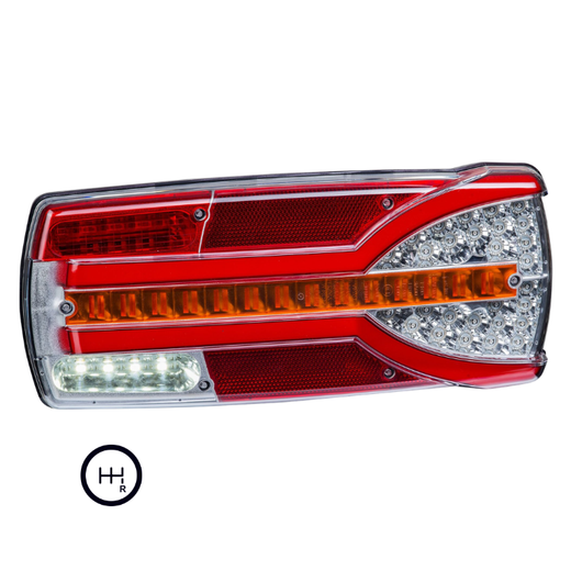 Carmen LED 12/24V Multifunktionsrücklicht rechts (Beifahrerseite) mit Stecker