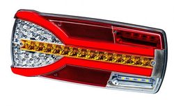 Carmen LED Multifunktionsrücklicht 12/24V Links (Fahrerseite) mit Stecker