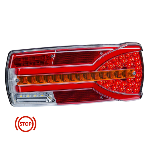 Carmen Multifunktions-LED-Rückleuchte 12/24V rechts (Beifahrerseite)