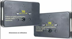 RADEX-type Multifunction rear light for trailer (with reflex triangle). Right side (passenger side)