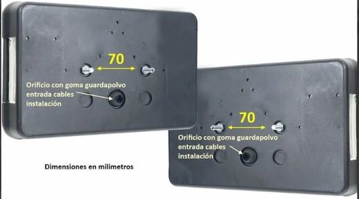 RADEX-type Multifunction rear light for trailer (with reflex triangle). Right side (passenger side)