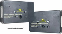 RADEX-type multifunction rear trailer light (with reflex triangle). Left side (driver's side)(European driver's side)
