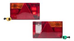 Anhängerrücklicht mit Dreiecksstecker Ajba FP63