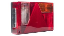 Trailer rear light with triangle connector Ajba FP63