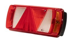 Trailer rear light with right triangle (passenger side) Ecopoint II without license plate light