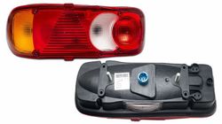 Trailer rear light with triangle Vignal LC5T