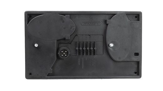 Right trailer rear light (passenger side) with fog light with 5-pin connector Sim 3139