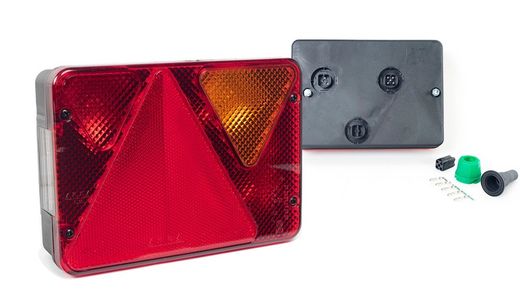 Right trailer taillight (passenger side) with fog light RL80.DN