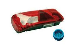 Trailer rear light with white and red dispersive triangle LC8T Vignal