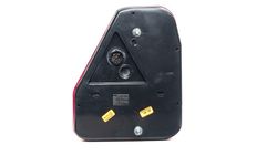 Fanale posteriore sinistro del rimorchio (lato conducente) con triangolo ibrido a LED e lampadine Horpol