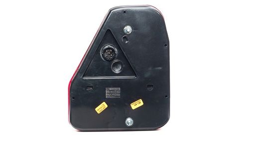 Fanale posteriore sinistro del rimorchio (lato conducente) con triangolo ibrido a LED e lampadine Horpol