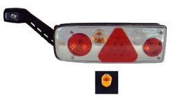 Taillight trailer triangle horn Led Hybrid Kögel