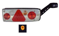 Taillight trailer triangle horn Led Hybrid Kögel