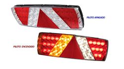 Taillight trailer triangle Led Lucidity