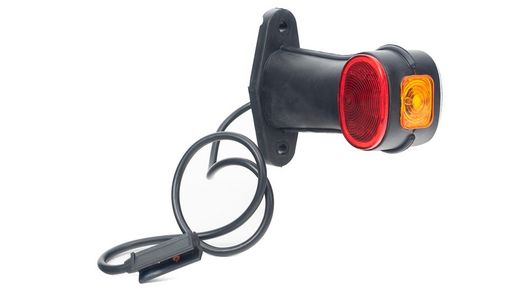Aspock type super flexible straight arm led side tail light