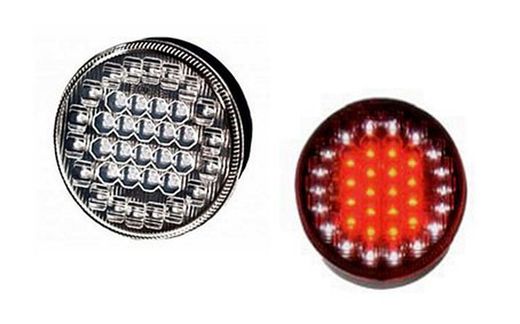 Feux Arrière Ronds Multifonction Led