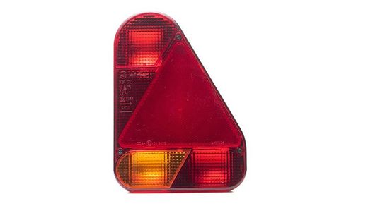 Fanali posteriori per rimorchi con triangolo FP74 Ajba