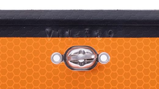 Placa materias peligrosas plegable Inoxidable ADR homologación V11
