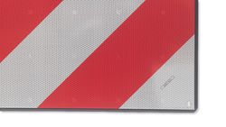 Plate V20 reflective outgoing loads high visibility homologated metallic