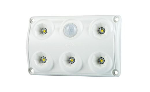 Plafon retangular LED luz interior com sensor de movimento 12/24v Horpol