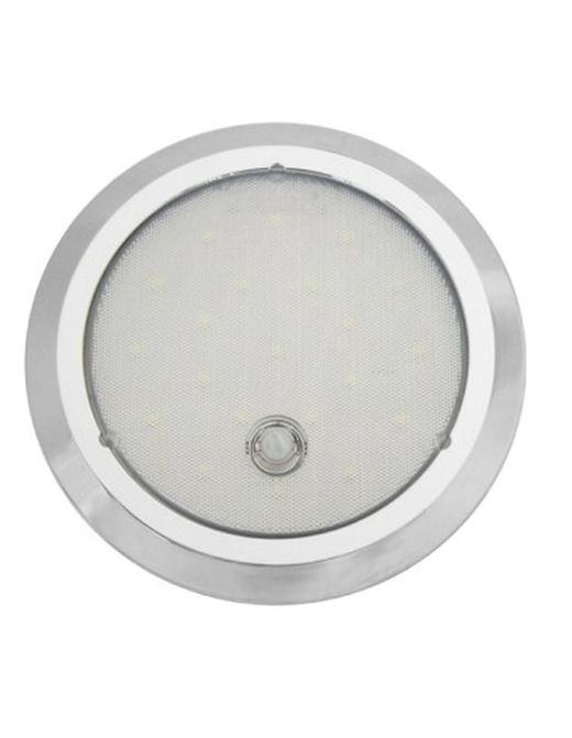 Plafon redondo LED interior com sensor de presença 12/24v IP67 Lucidity