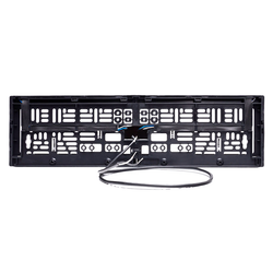 Porta targa posteriore illuminato a LED 12/24 Volt