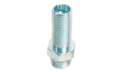 Male long spiral air brake fitting