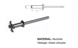 Standard head flower aluminum rivet