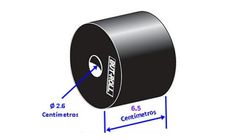 Replacement round cylindrical roller rubber bumper But-Roll