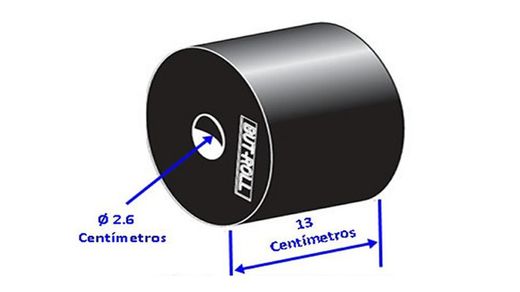 Replacement round cylindrical roller rubber bumper But-Roll