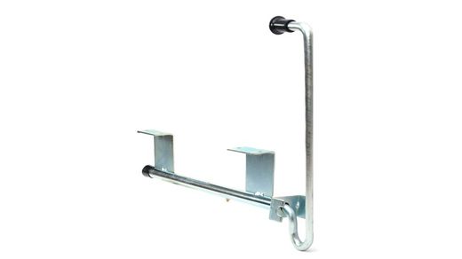 Retentor da porta sob a caixa de carga com dois suportes em forma de L