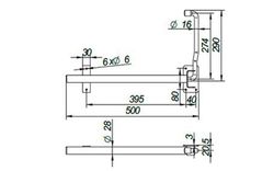 Retentor de porta com mola 500 Krone