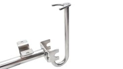 Retenedor puerta inoxidable con enganche a leva
