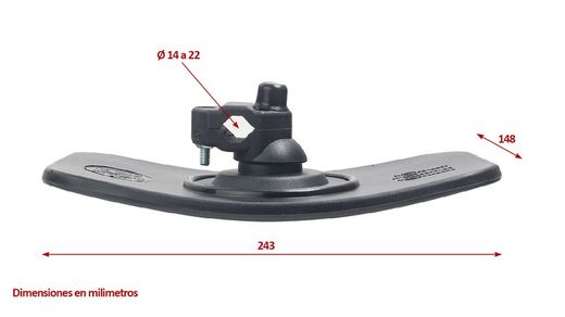 Espelho auxiliar com espelho r300